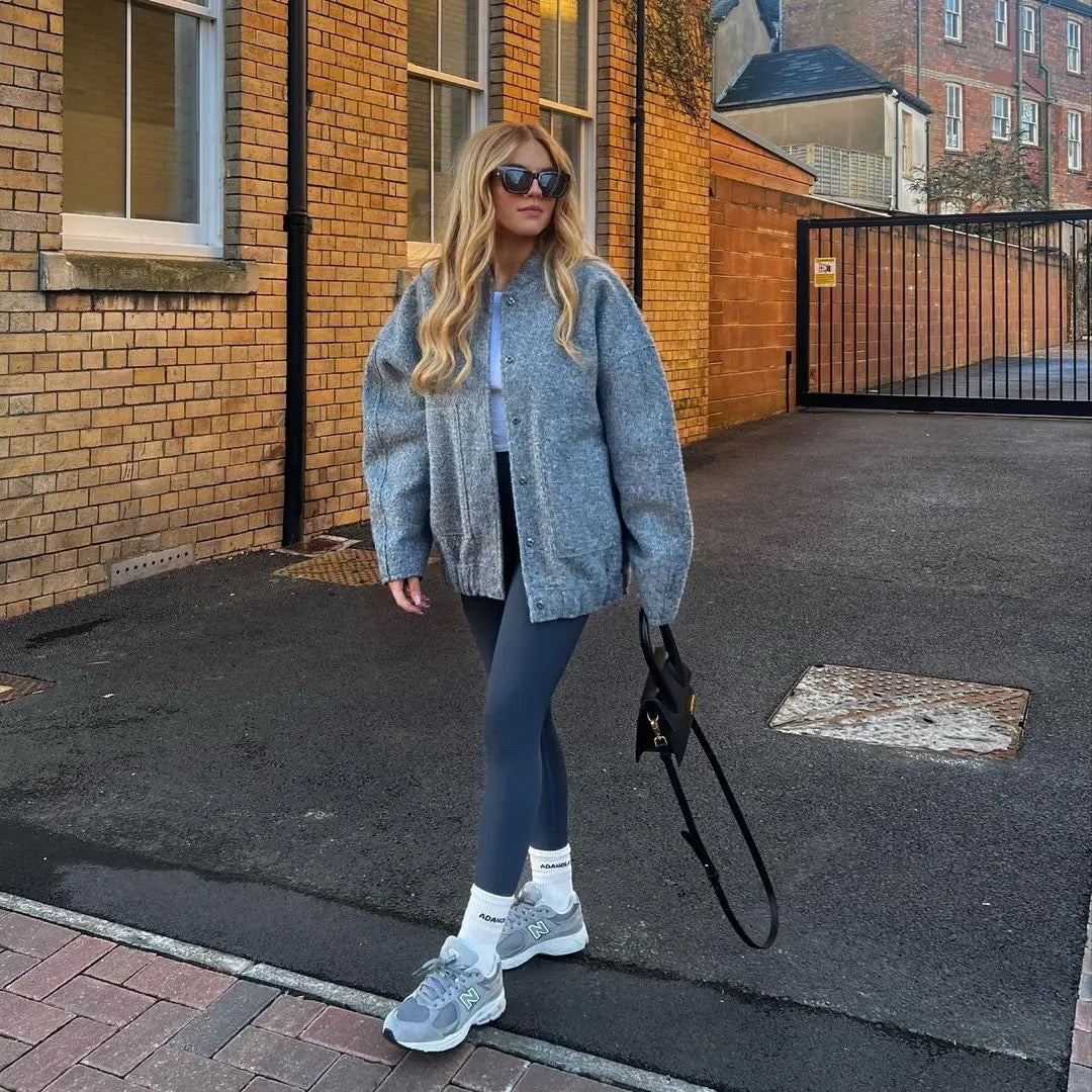 CAMILLE | Warme Tweed Jacket voor Dames – Stijlvol & Tijdloos