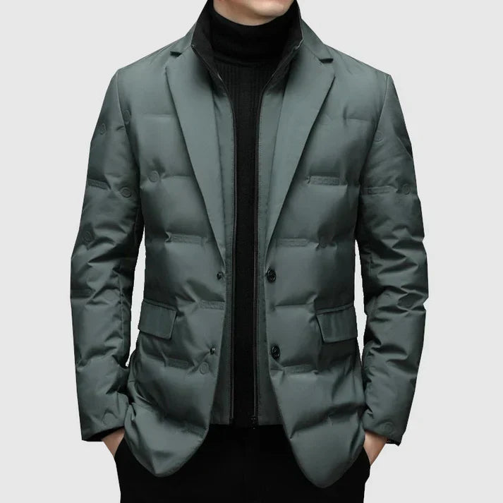 Milan - Elegante Gewatteerde Winterblazer voor Heren
