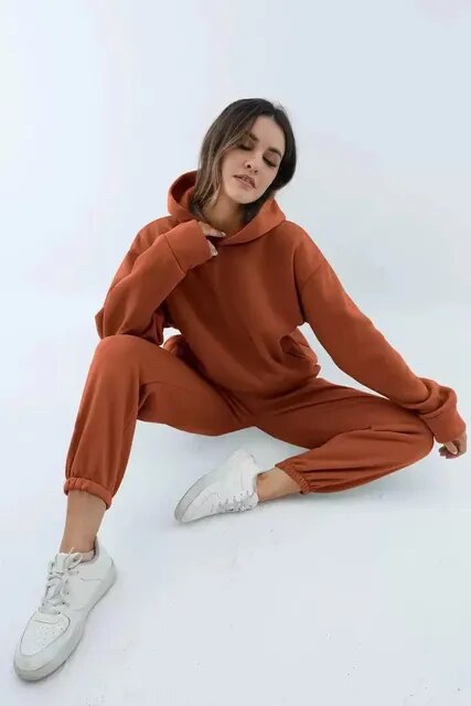 Sophia | Hoodie & Joggingbroek Set | Stijlvol Comfort Voor Dames