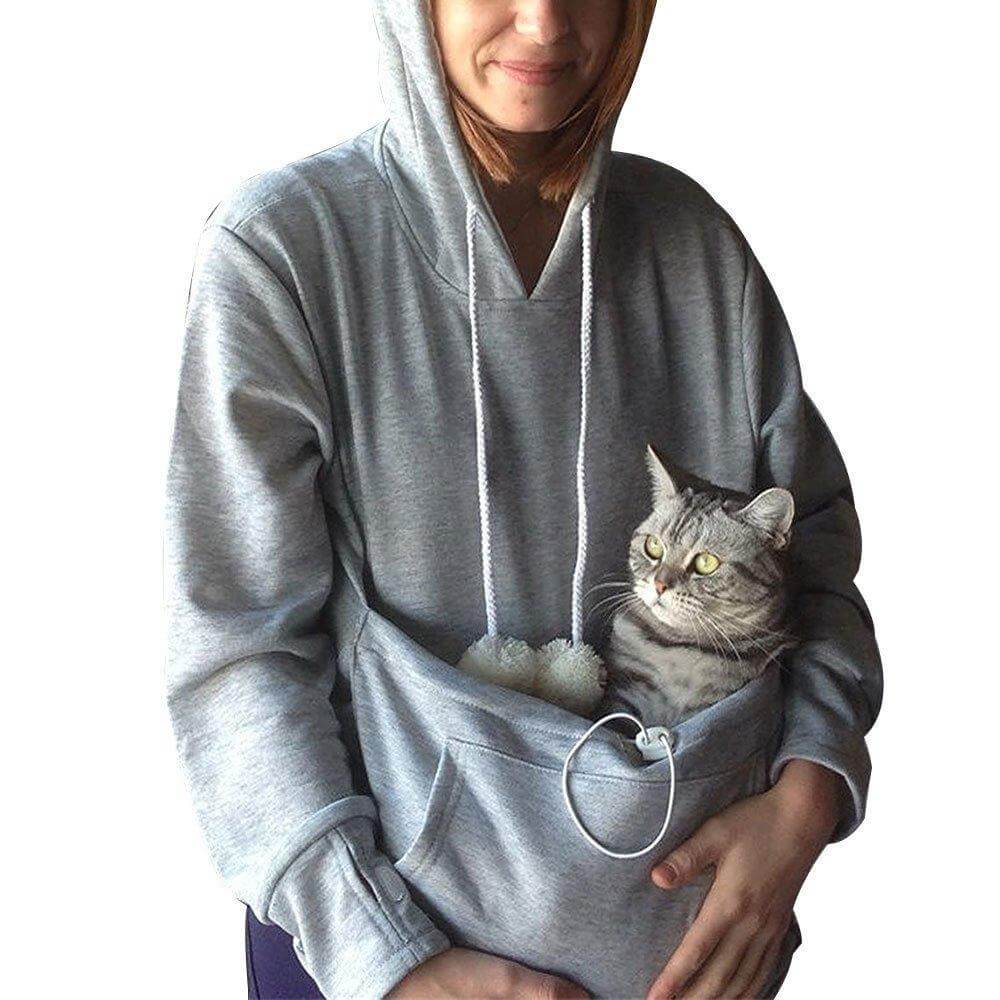 Huisdieren Hoodie – Knusse Hoodie met Buidel voor Kat of Hond