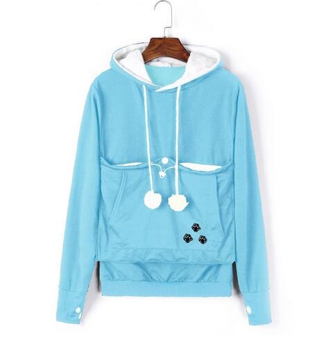 Huisdieren Hoodie – Knusse Hoodie met Buidel voor Kat of Hond