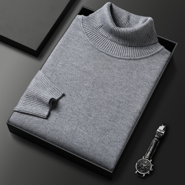 LEON | Luxe Heren Coltrui – Stijlvol & Warm