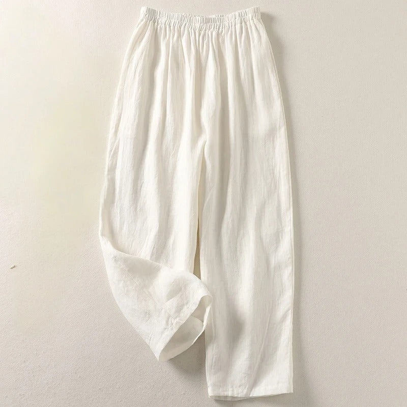 Luchtige Linnen Dames Zomerbroek