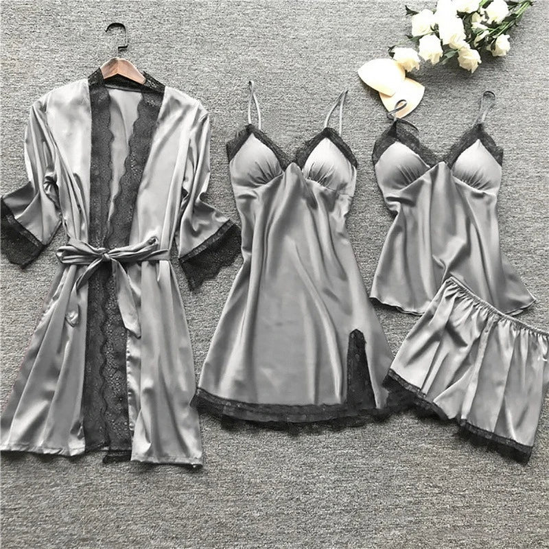 Yasmine - Satijnen Pyjama Set