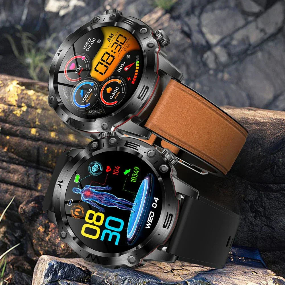 Vitali | Geavanceerde Gezondheids Smartwatch – Slim & Stijlvol