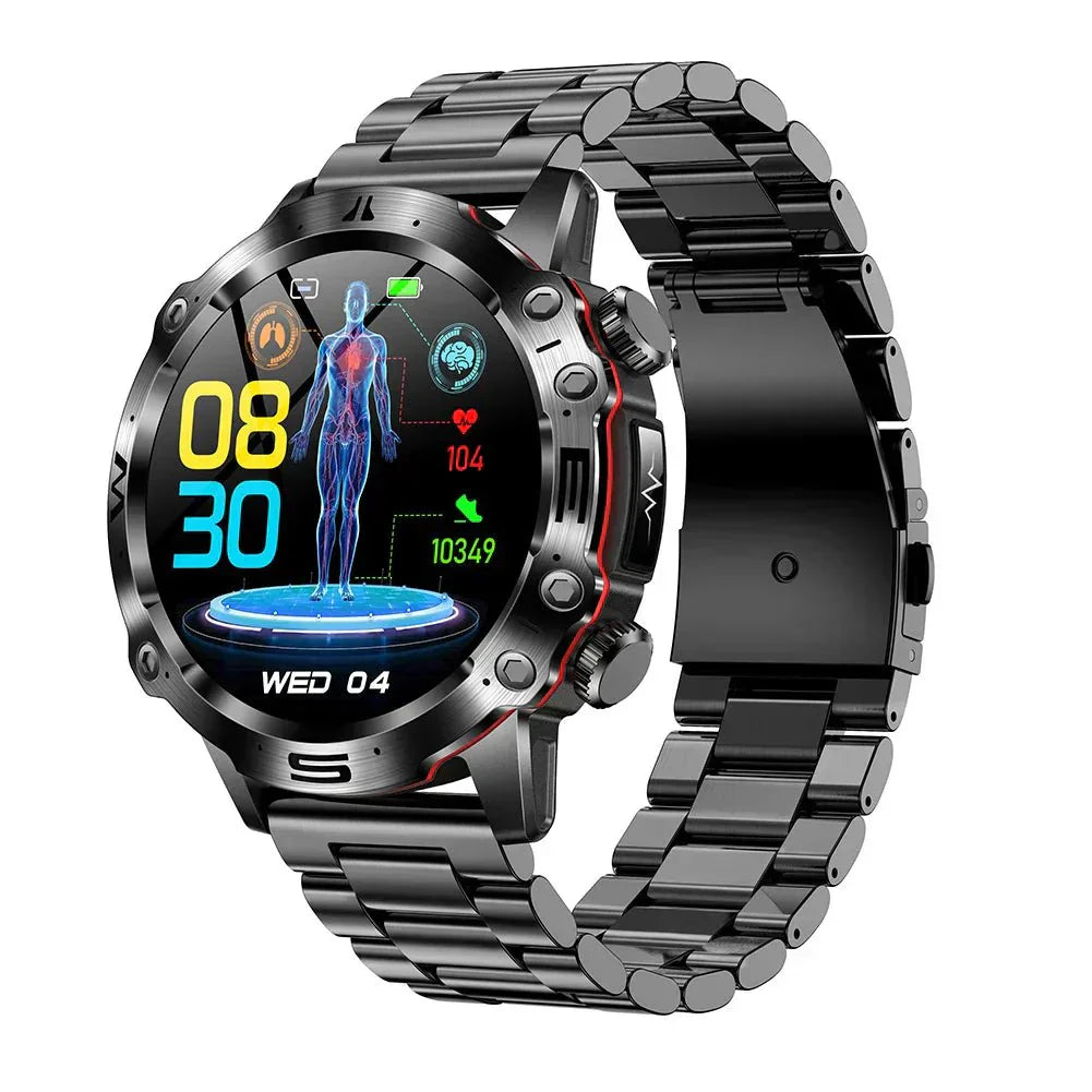 Vitali | Geavanceerde Gezondheids Smartwatch – Slim & Stijlvol