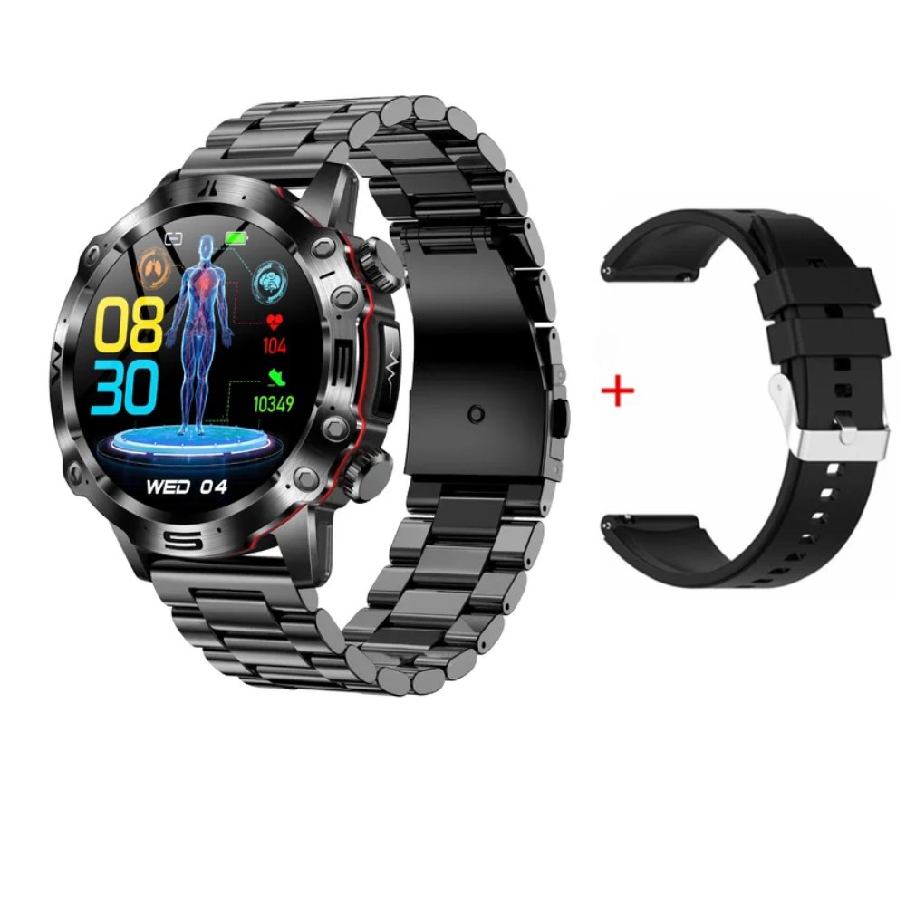 Vitali | Geavanceerde Gezondheids Smartwatch – Slim & Stijlvol