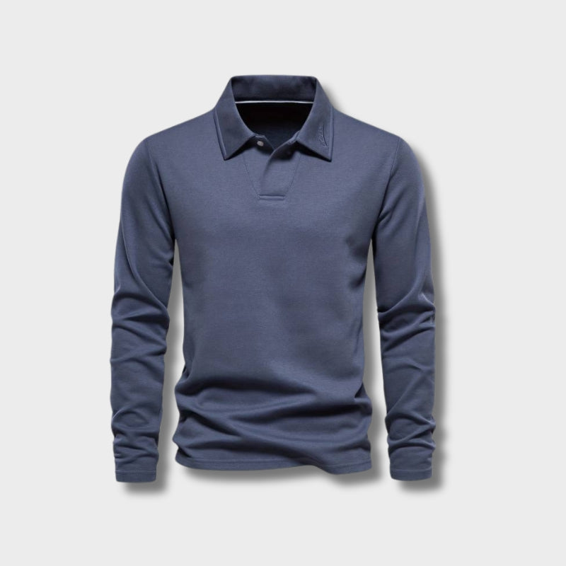 Mode Outlet | Poloshirt Heren Lange Mouw – Comfortabel & Tijdloos