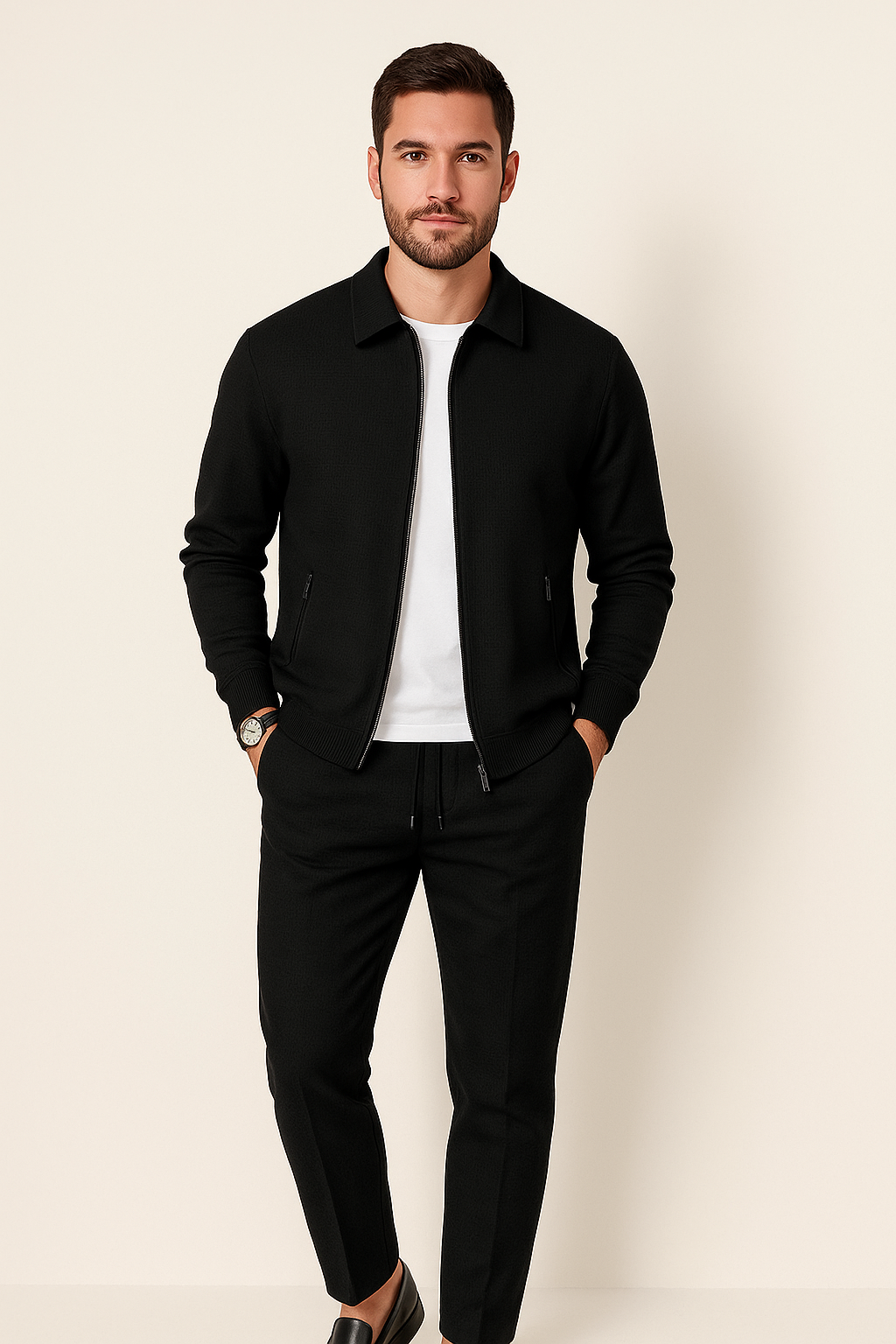 Martin | Heren Set van Wafelstof – Comfort & Casual Stijl