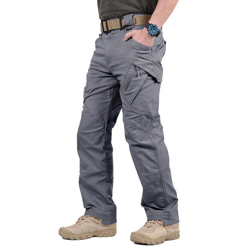 Heren Outdoorbroek met Waterafstotende Afwerking en Meerdere Zakken