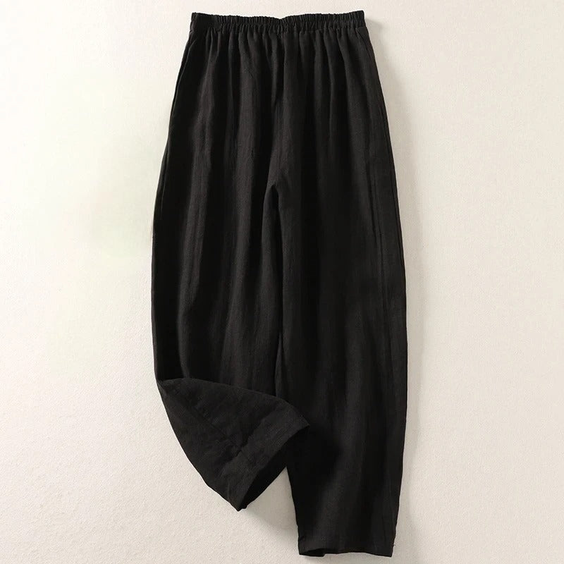 Luchtige Linnen Dames Zomerbroek