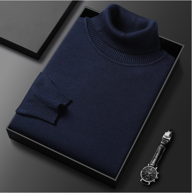 LEON | Luxe Heren Coltrui – Stijlvol & Warm