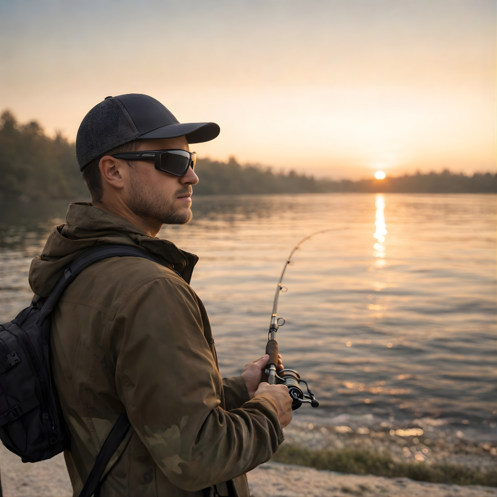 Lichtgewicht Outdoor Zonnebril – Anti-Glare Ontwerp voor Gebruik in het Veld
