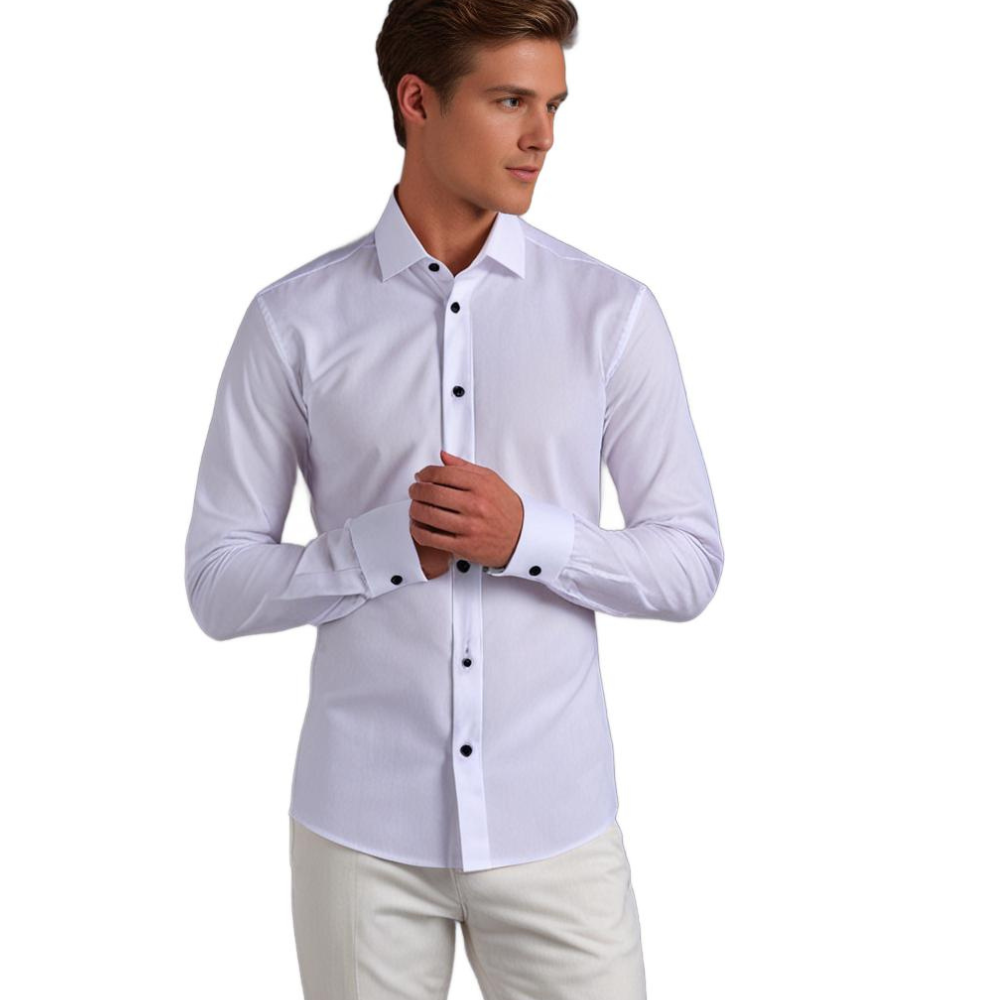 Stretch Overhemd voor Heren – Perfect voor Zomer en Werk