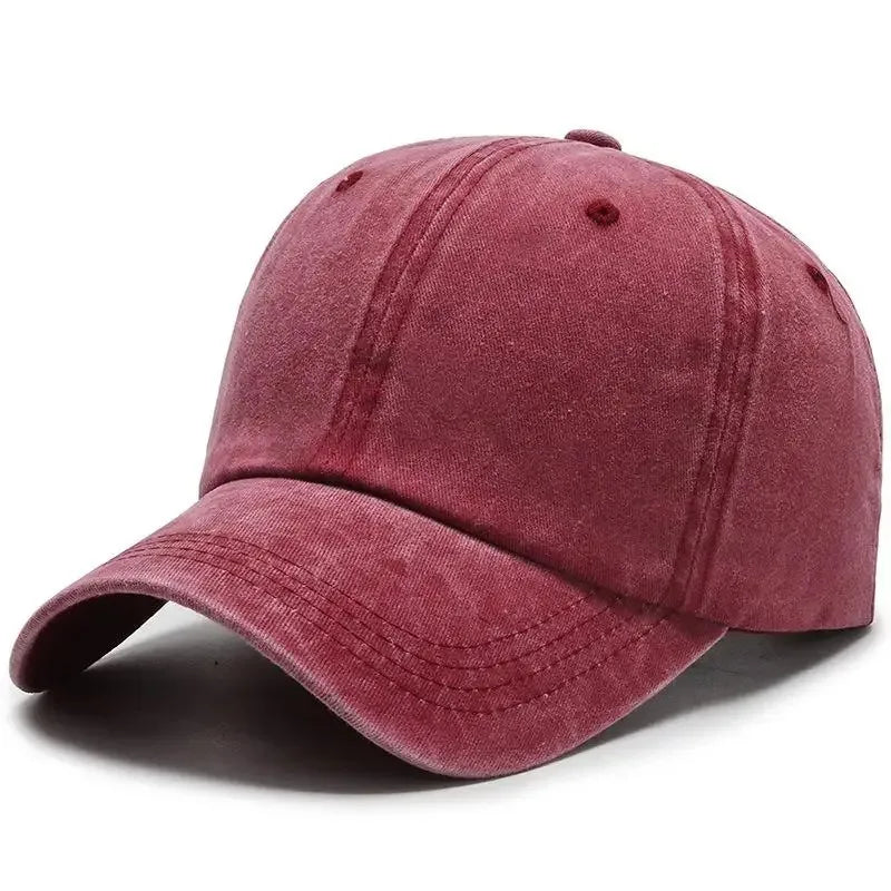 Unisex gewassen baseballpet – verstelbaar en stijlvol