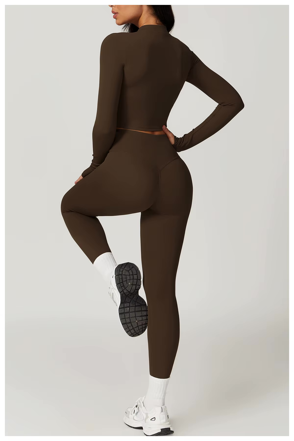 Sportset Dames 3-Delig | Legging, top en vest voor pilates en fitness