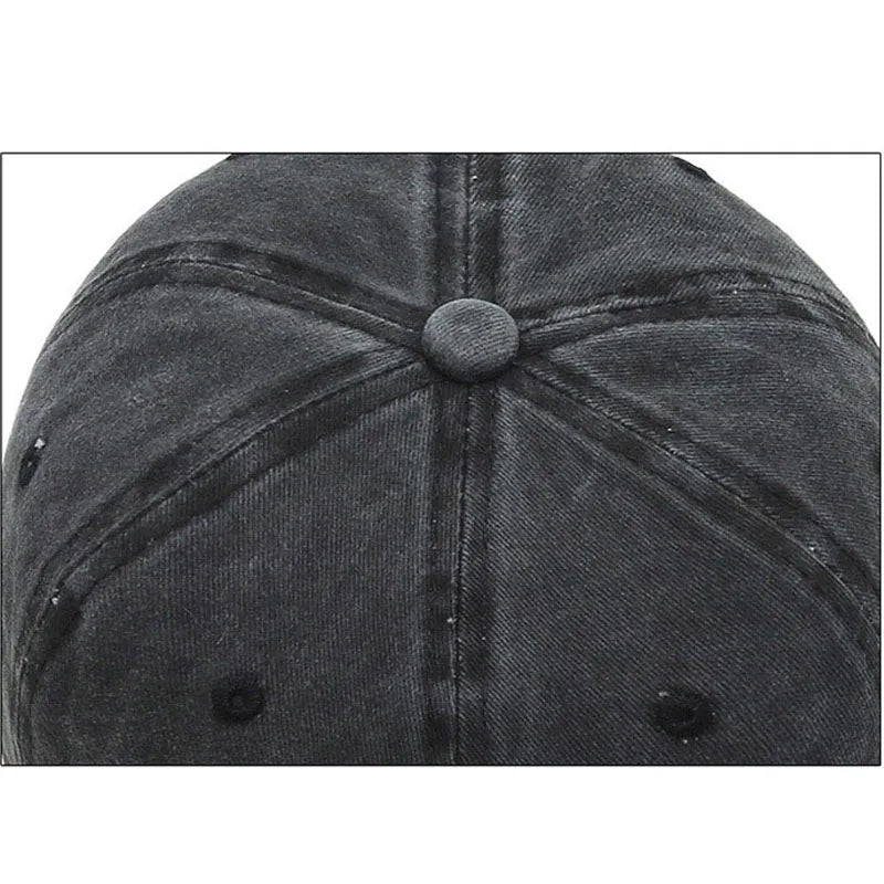 Unisex gewassen baseballpet – verstelbaar en stijlvol