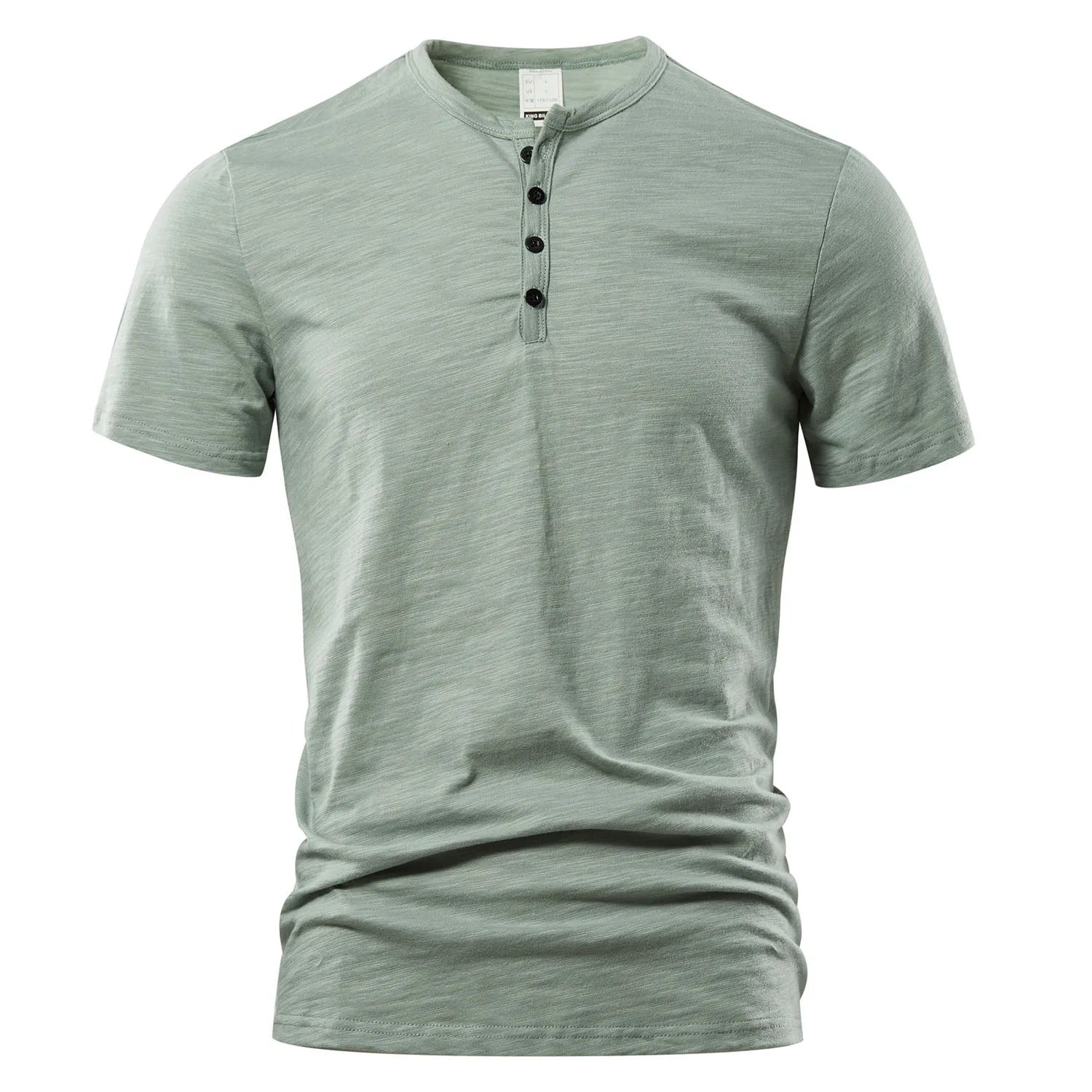 Heren Henley T-Shirt | Klassiek en Comfortabel