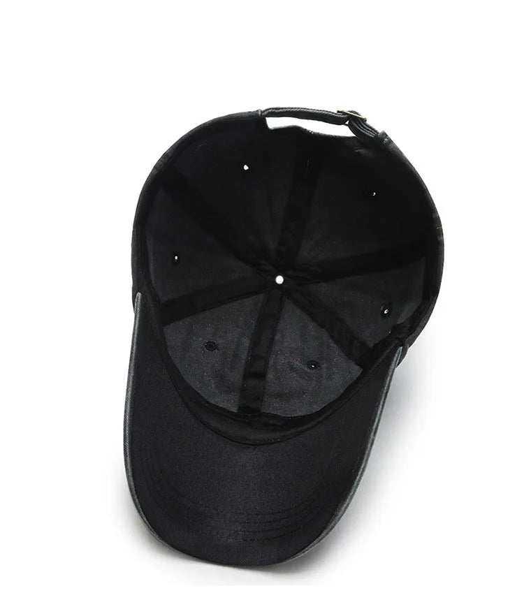 Unisex gewassen baseballpet – verstelbaar en stijlvol