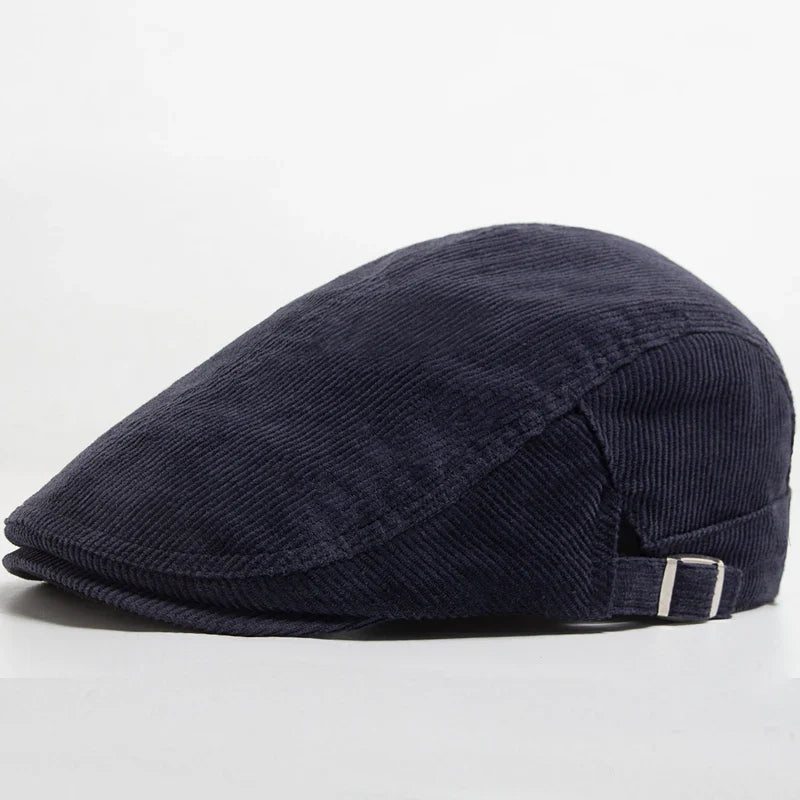 Modieuze Unisex Cord-Baret – Tijdloze stijl voor elk seizoen