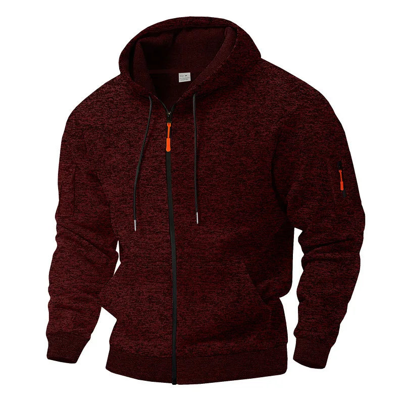 Heren Fleece Vest met Rits | Regular Fit voor Dagelijks Gebruik