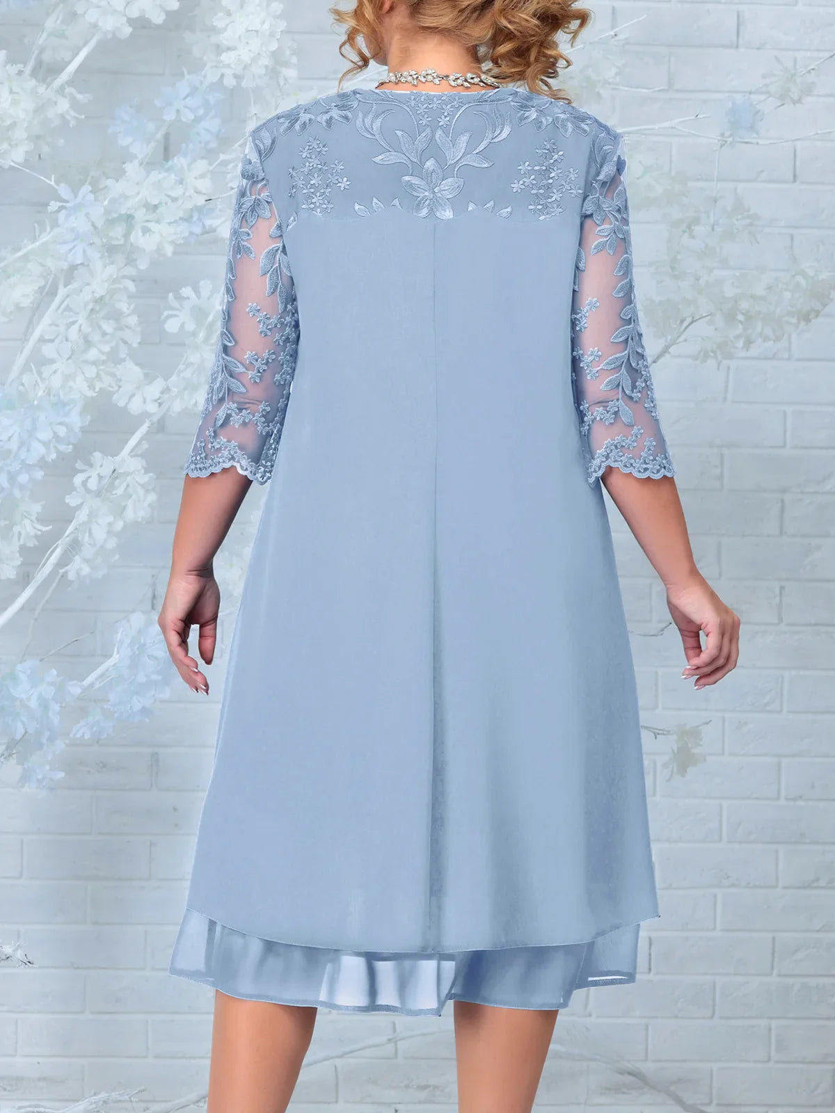 ELARA | Elegante Maxi-Jurk met Borduursels – Stijlvol & Comfortabel