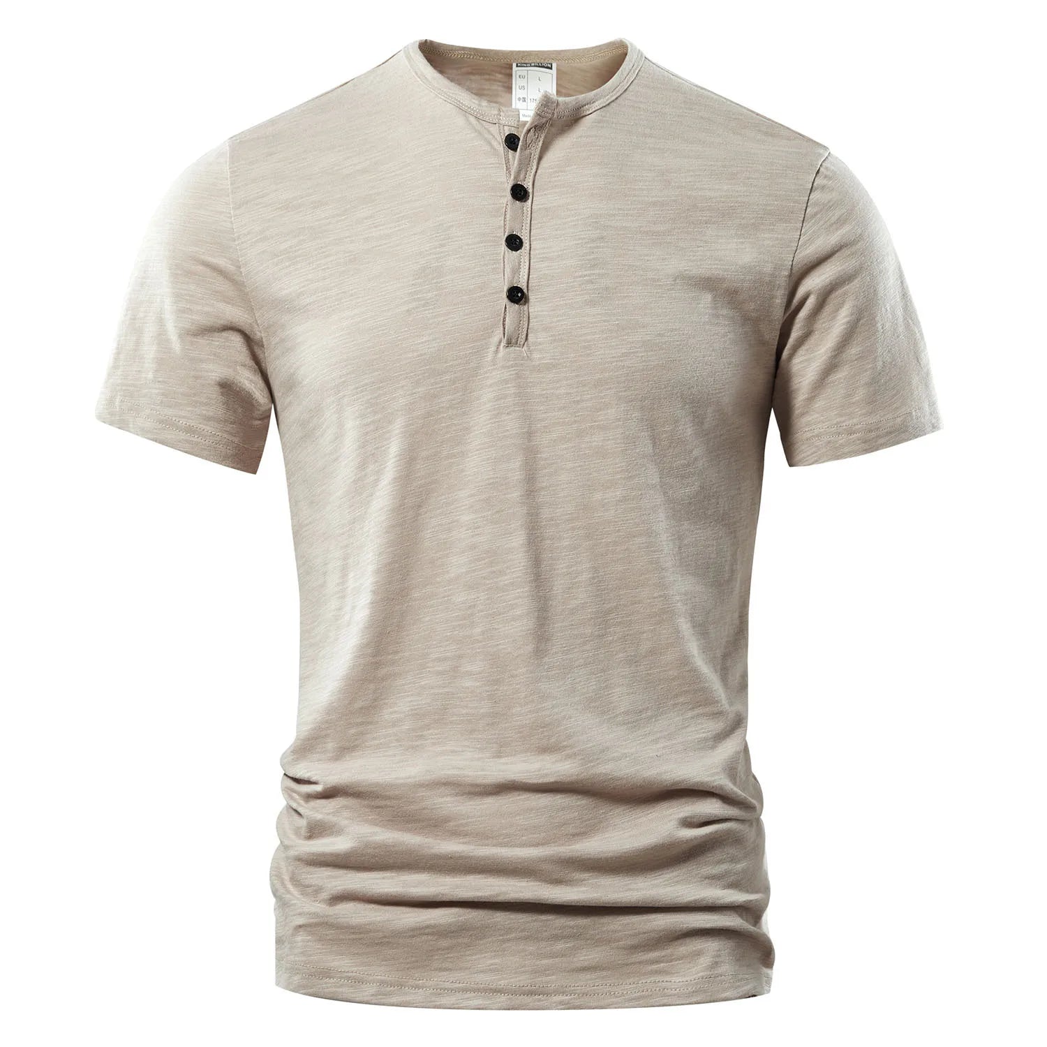 Heren Henley T-Shirt | Klassiek en Comfortabel