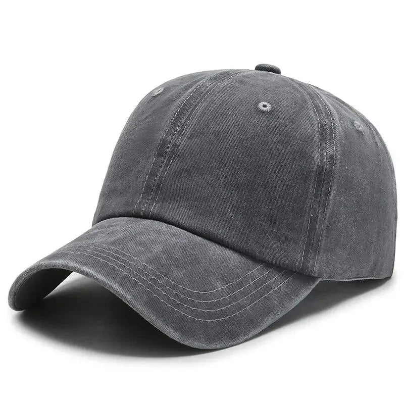 Unisex gewassen baseballpet – verstelbaar en stijlvol
