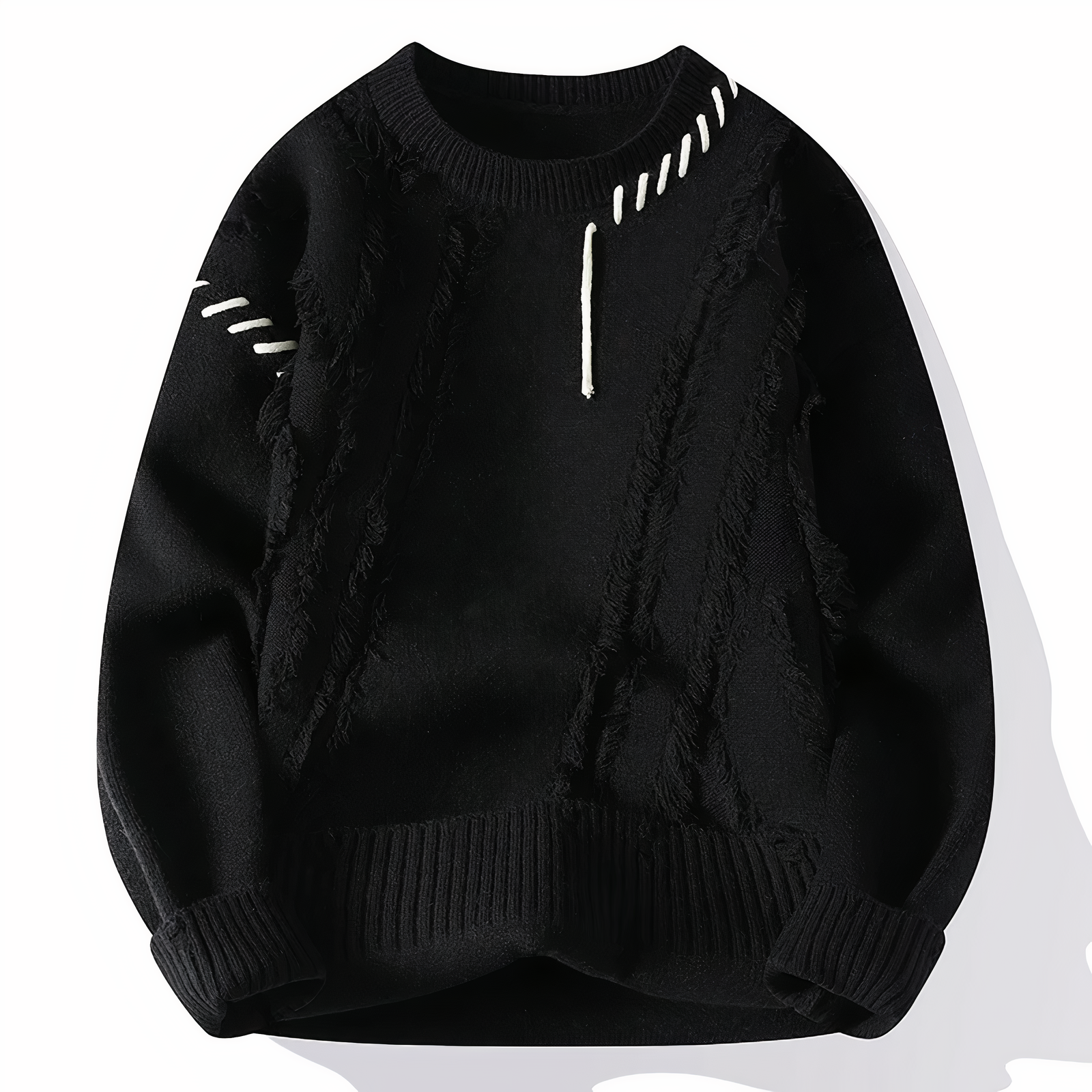 JULIAN | Stijlvolle Patchwork Sweater voor Heren – Uniek & Trendy