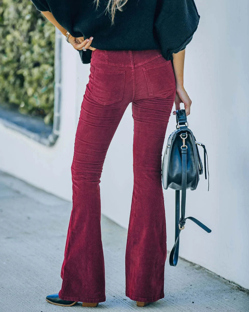 LIVIA | High Waist Flare Pants voor Dames – Trendy & Comfortabel