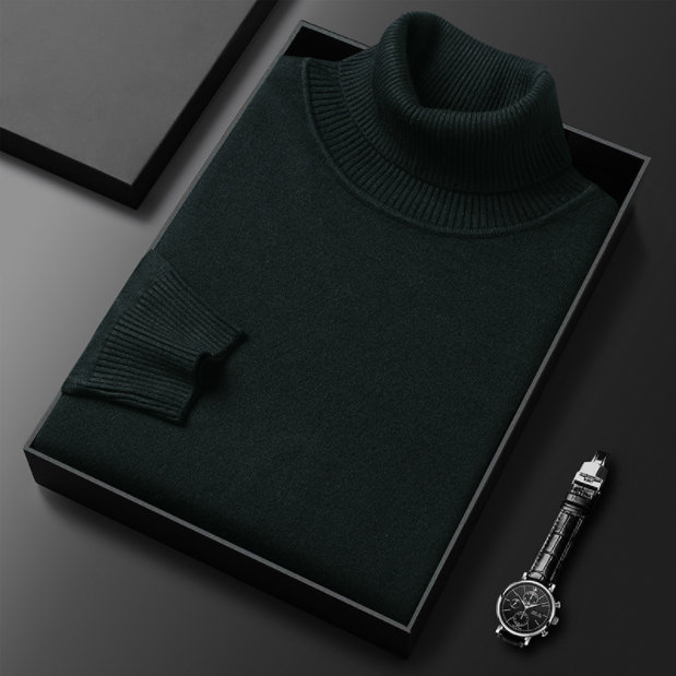 LEON | Luxe Heren Coltrui – Stijlvol & Warm