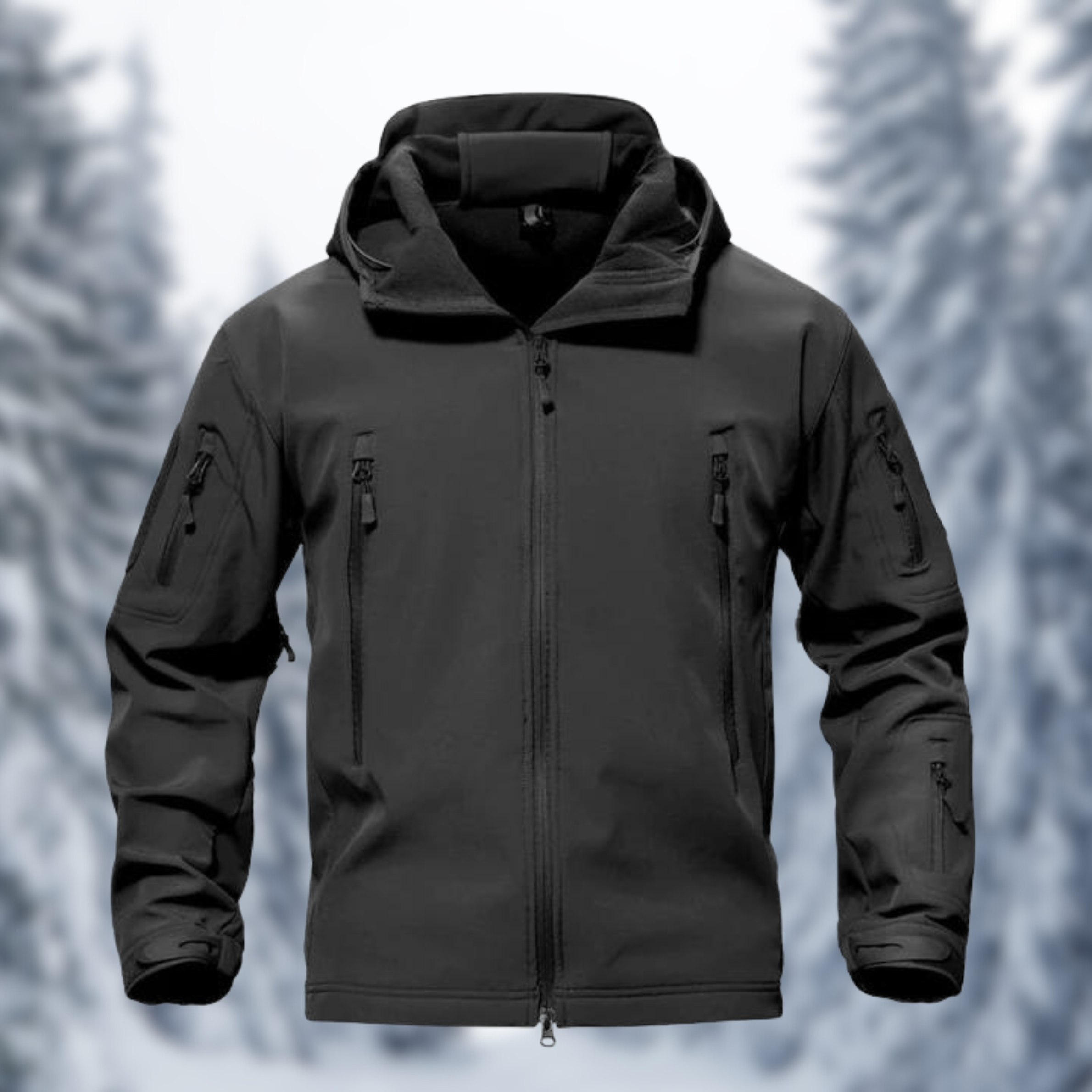 Heren Thermo Jas met Waterafstotende Bescherming en Tijdloze Stijl