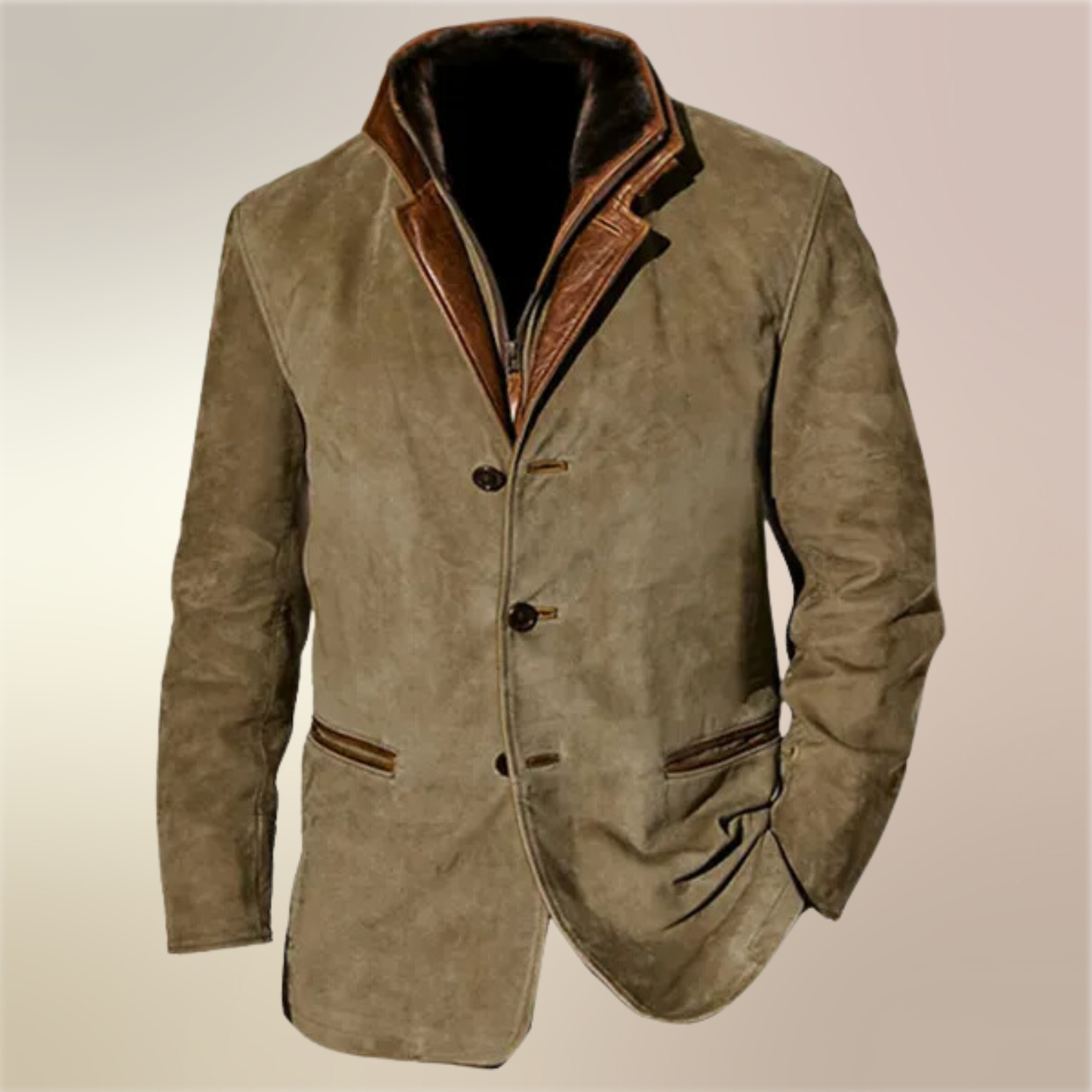 Heren Jas Vintage Stijl – Tijdloos en Veelzijdig