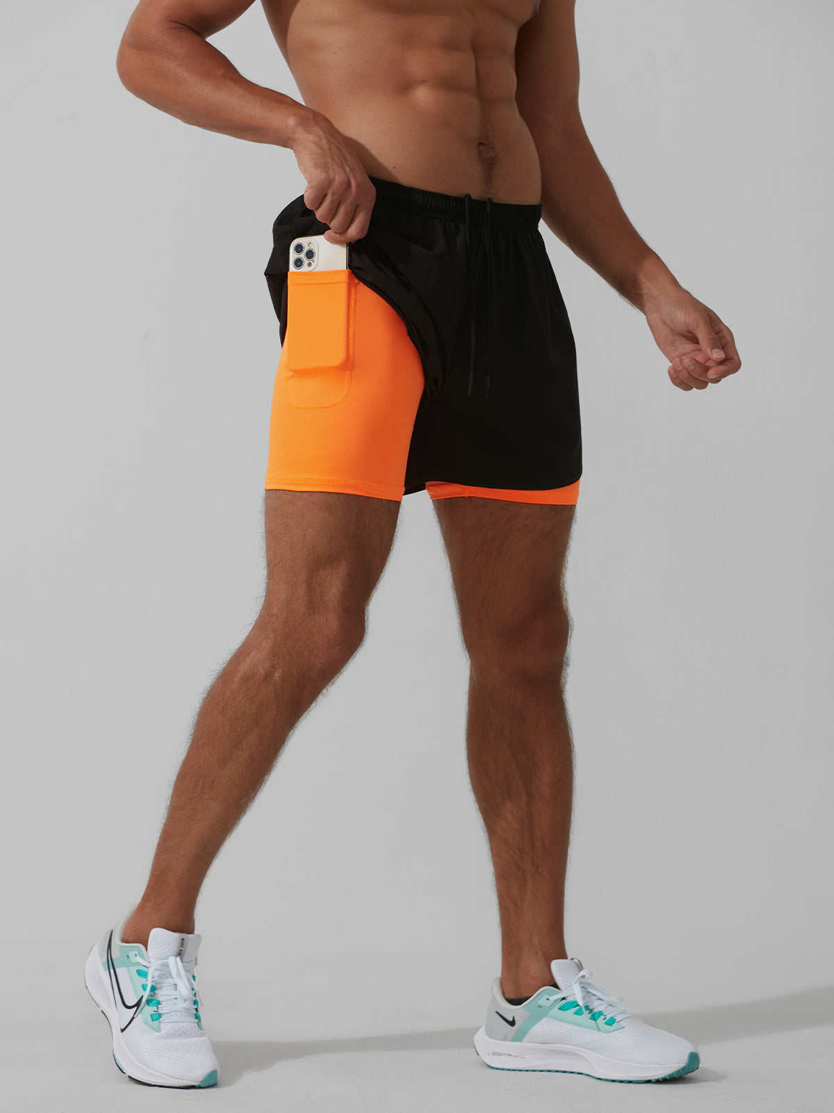 Xavier | 2-in-1 Sportshort – Bewegingsvrijheid & Functioneel Design