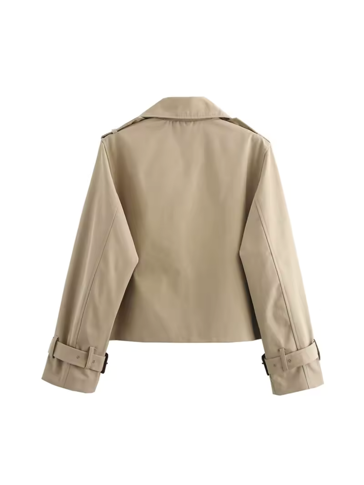 Dames Trenchcoat – Dubbele Knopenrij & Tailleband – Waterafstotend Voor Voorjaar en Herfst