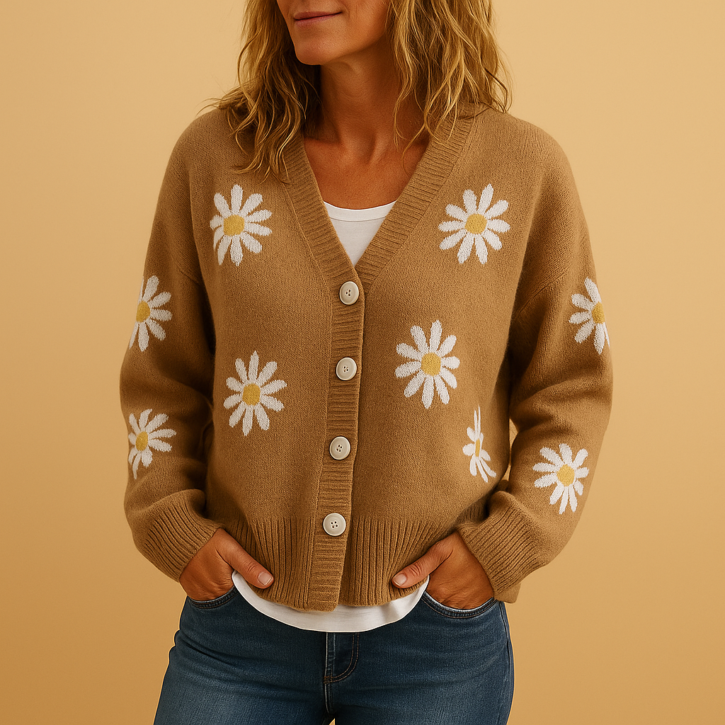 Dames Vest – Gebreid – Warm & Stijlvol – Met Knopen