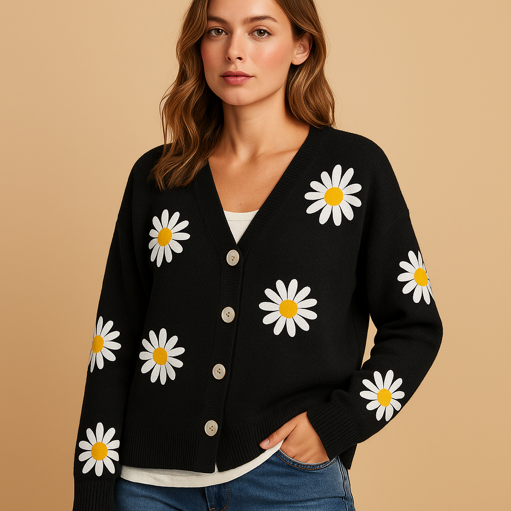 Dames Vest – Gebreid – Warm & Stijlvol – Met Knopen