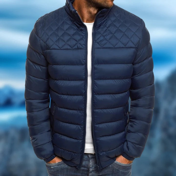 Heren Winterjas – Gewatteerd, Waterdicht & Winddicht