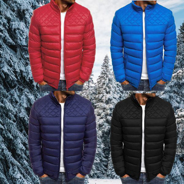 Heren Winterjas – Gewatteerd, Waterdicht & Winddicht