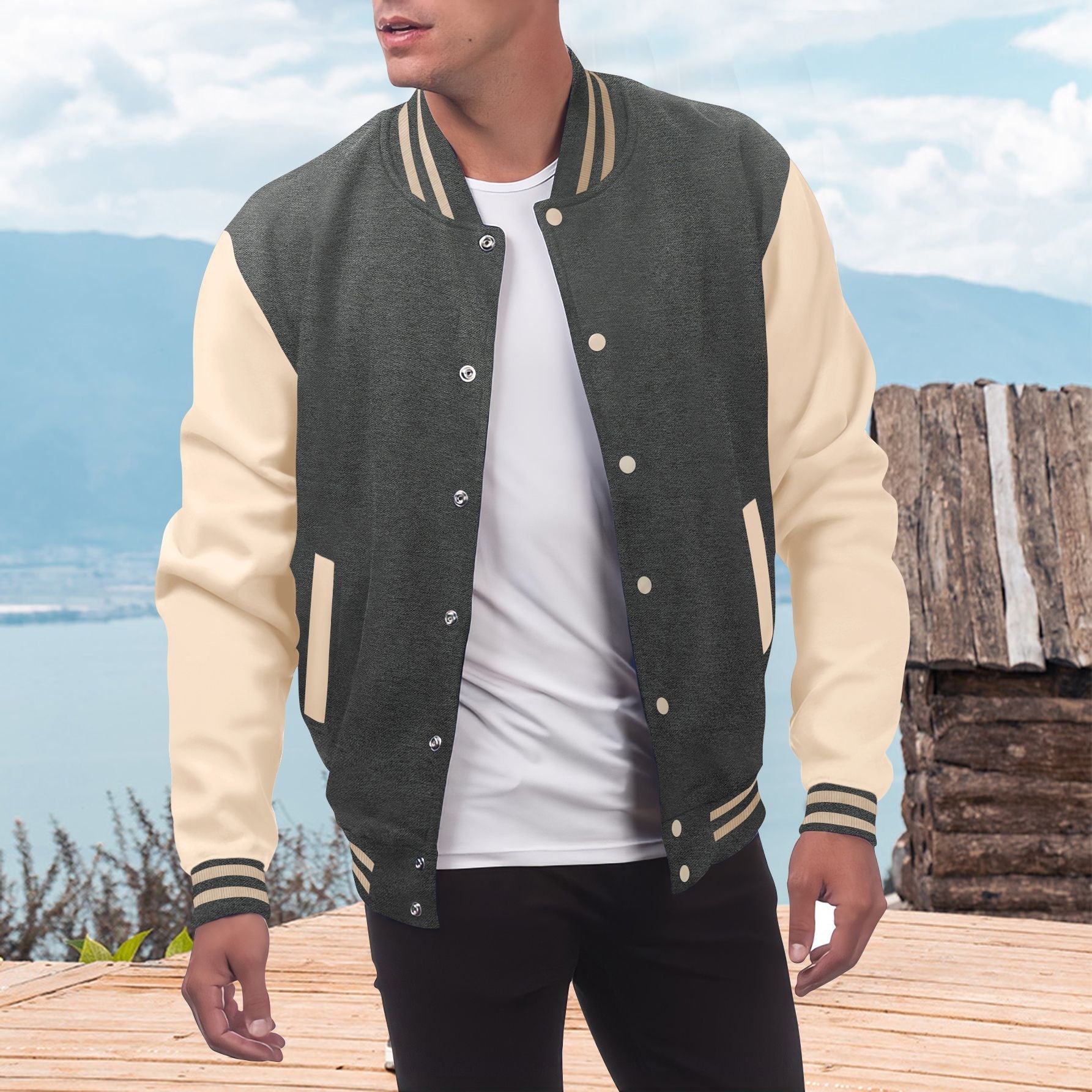 Heren Collegejack – Sportief & Casual Jack voor Elke Dag