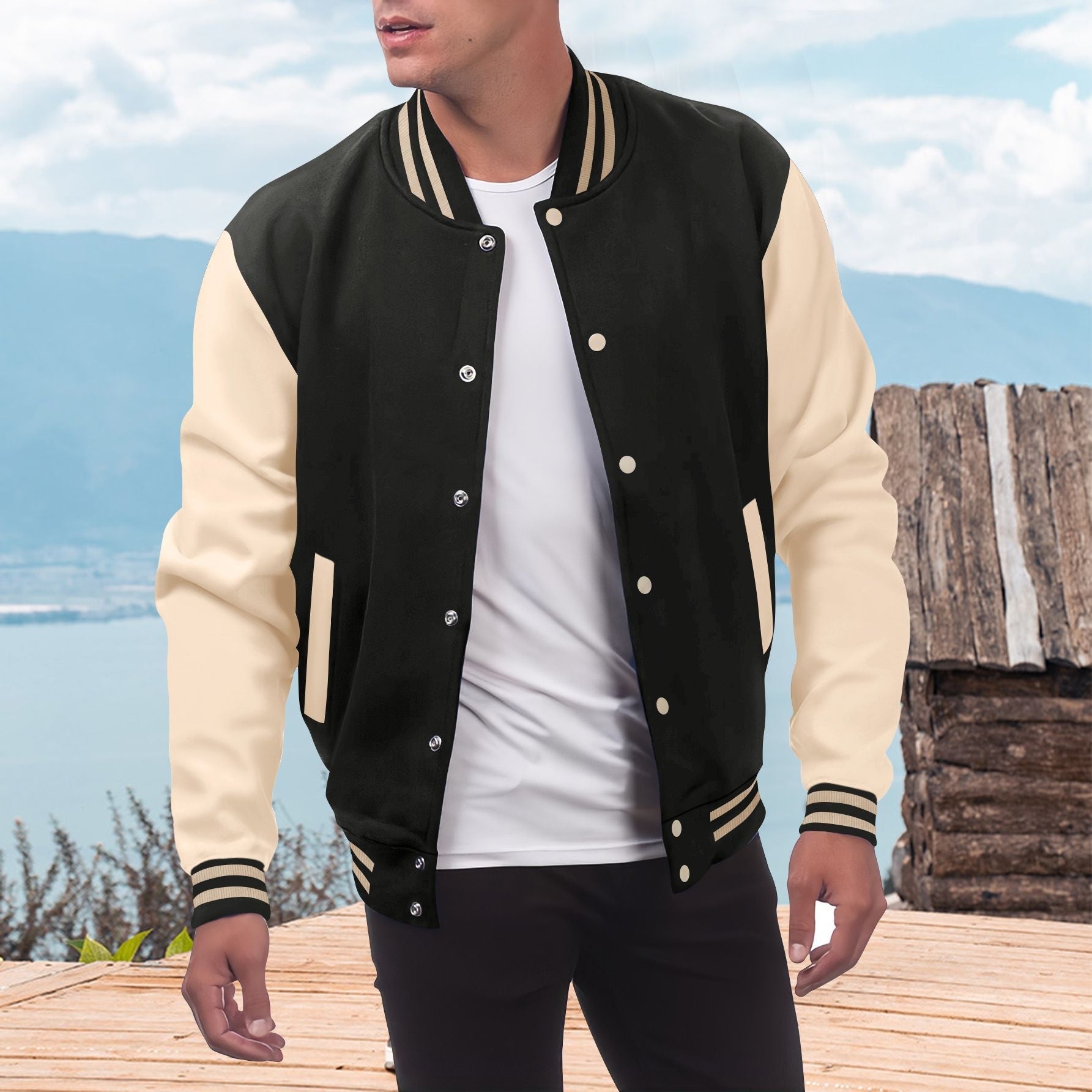 Heren Collegejack – Sportief & Casual Jack voor Elke Dag