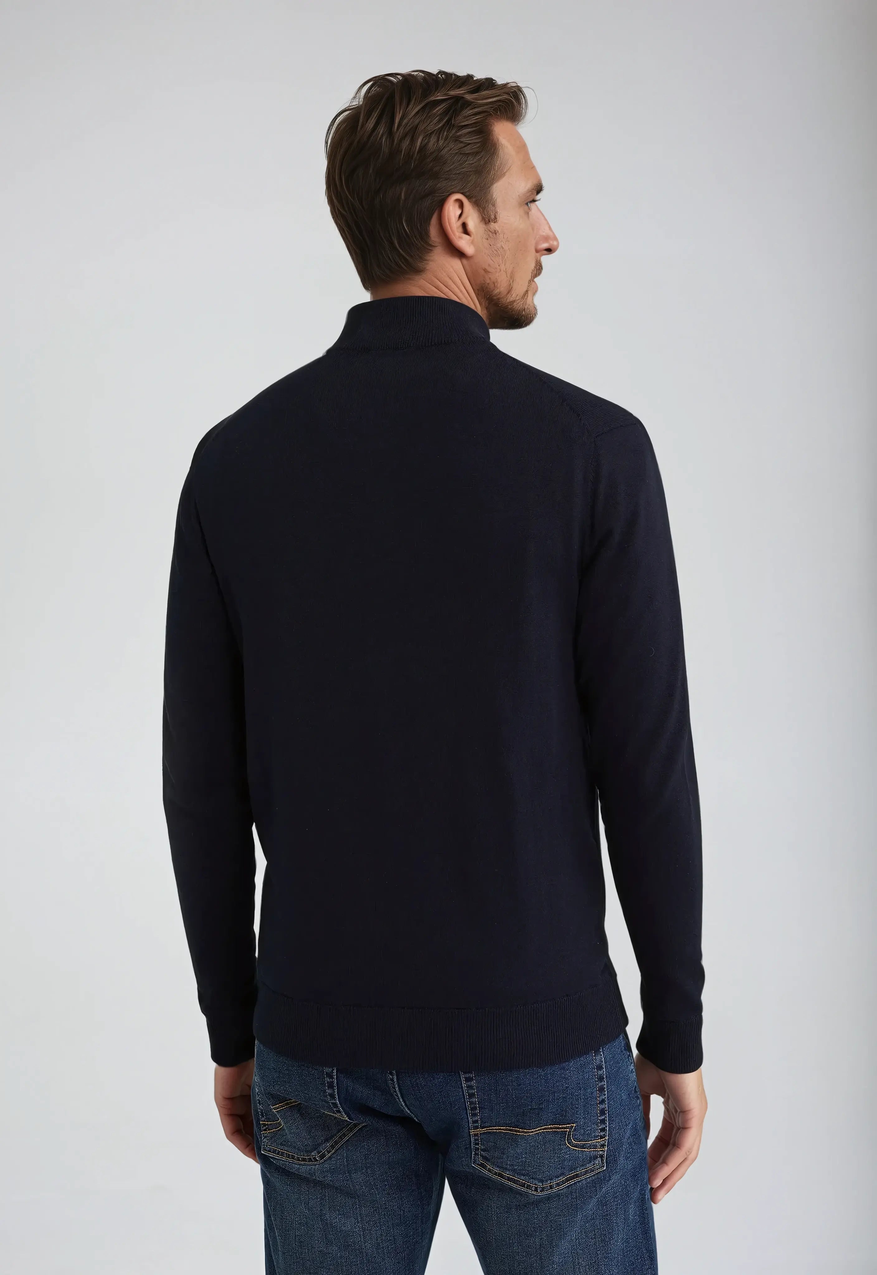 Heren Vest – Volledige Ritssluiting – Modern & Comfortabel