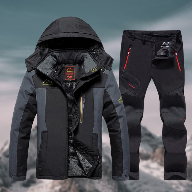 Heren Skipak – Waterdicht & Warm – Jas en Broek Voor Winter en Outdoor