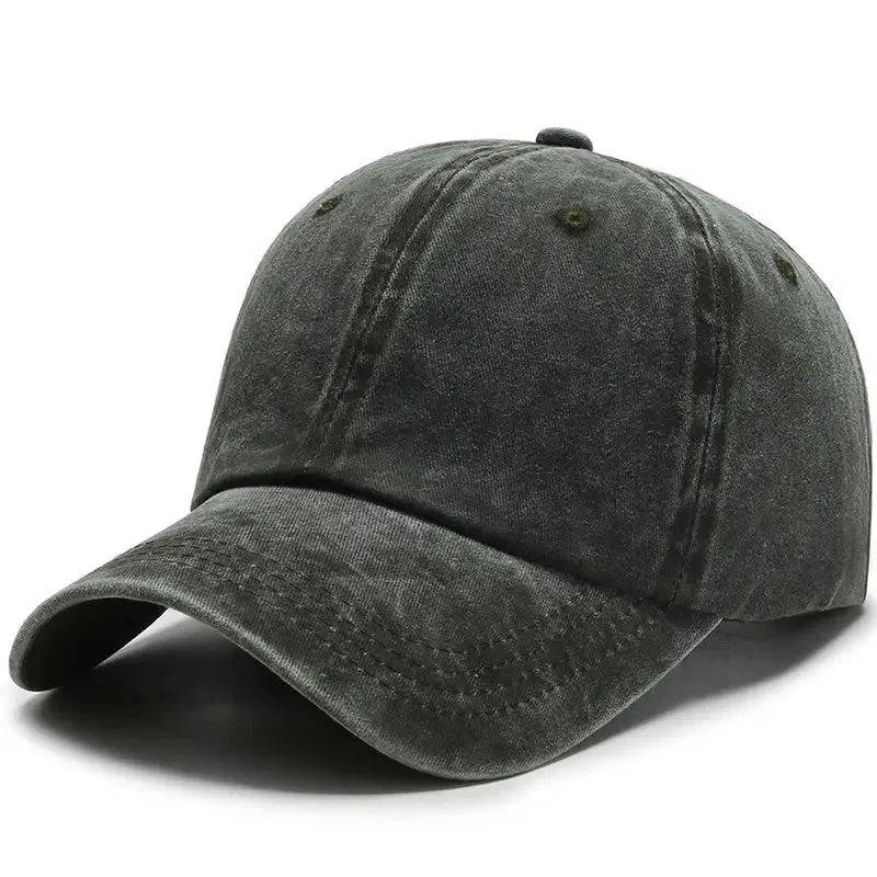 Unisex gewassen baseballpet – verstelbaar en stijlvol