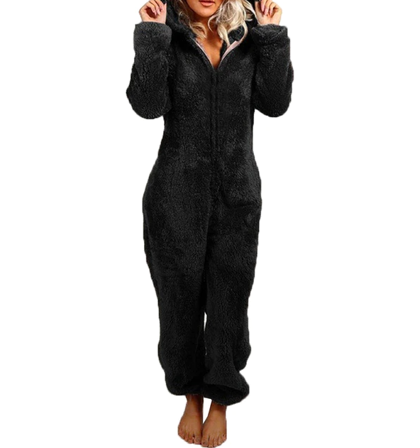 Onesie dames – Huispak met ritssluiting en comfortabele pasvorm