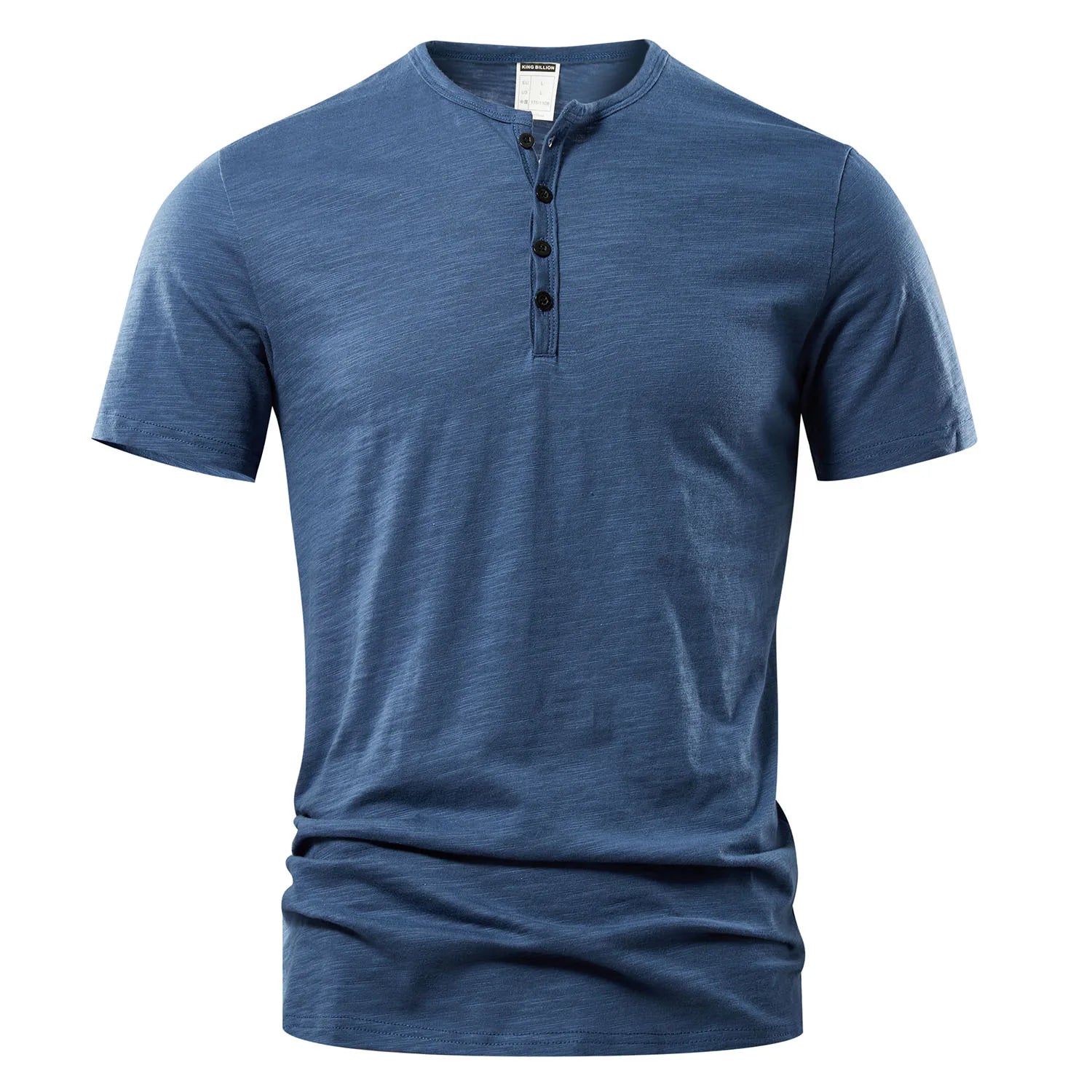 Heren Henley T-Shirt | Klassiek en Comfortabel