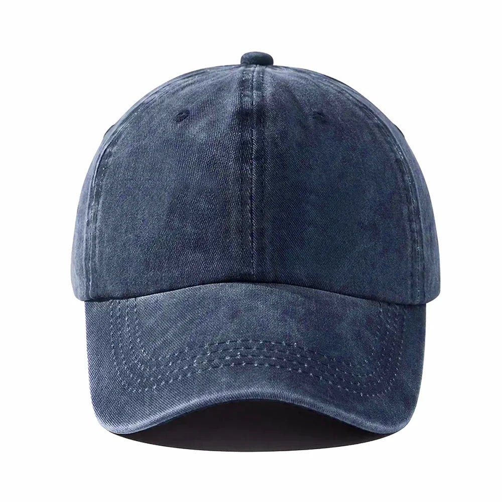 Unisex gewassen baseballpet – verstelbaar en stijlvol