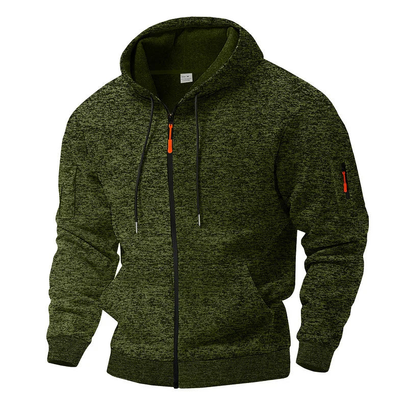 Heren Fleece Vest met Rits | Regular Fit voor Dagelijks Gebruik