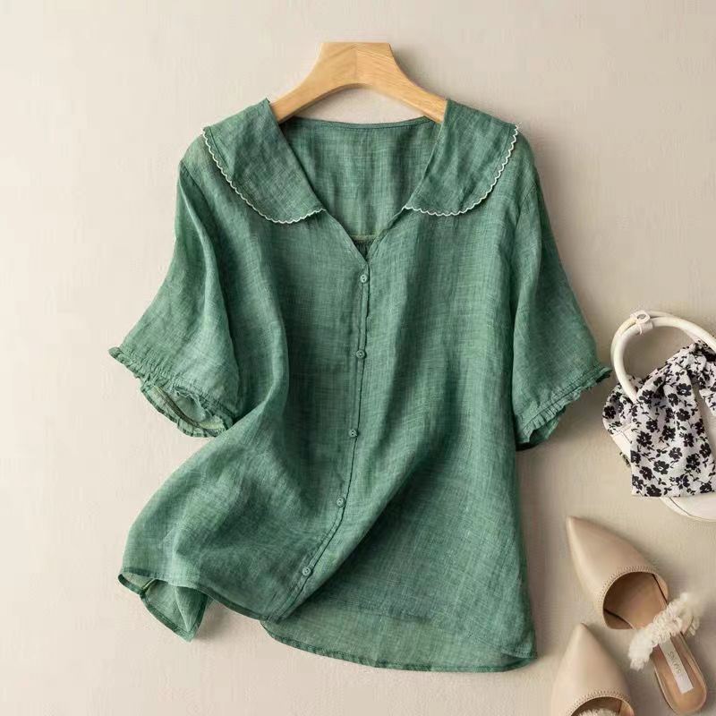 Luchtige Damesblouse met Tijdloze Elegantie
