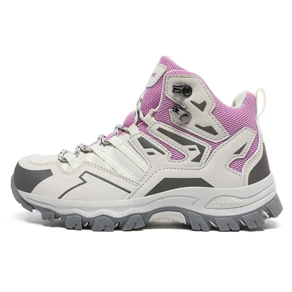 Hoge Wandelschoenen voor Dames | Lichtgewicht Ontwerp met Goede Grip